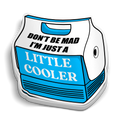 A Blue Little Cooler Sticker