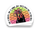 Beauty and Grace - Funny Tumbler Stickers